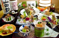 Creative Japanese Course to Enjoy Hokkaido Foods (9 course items)